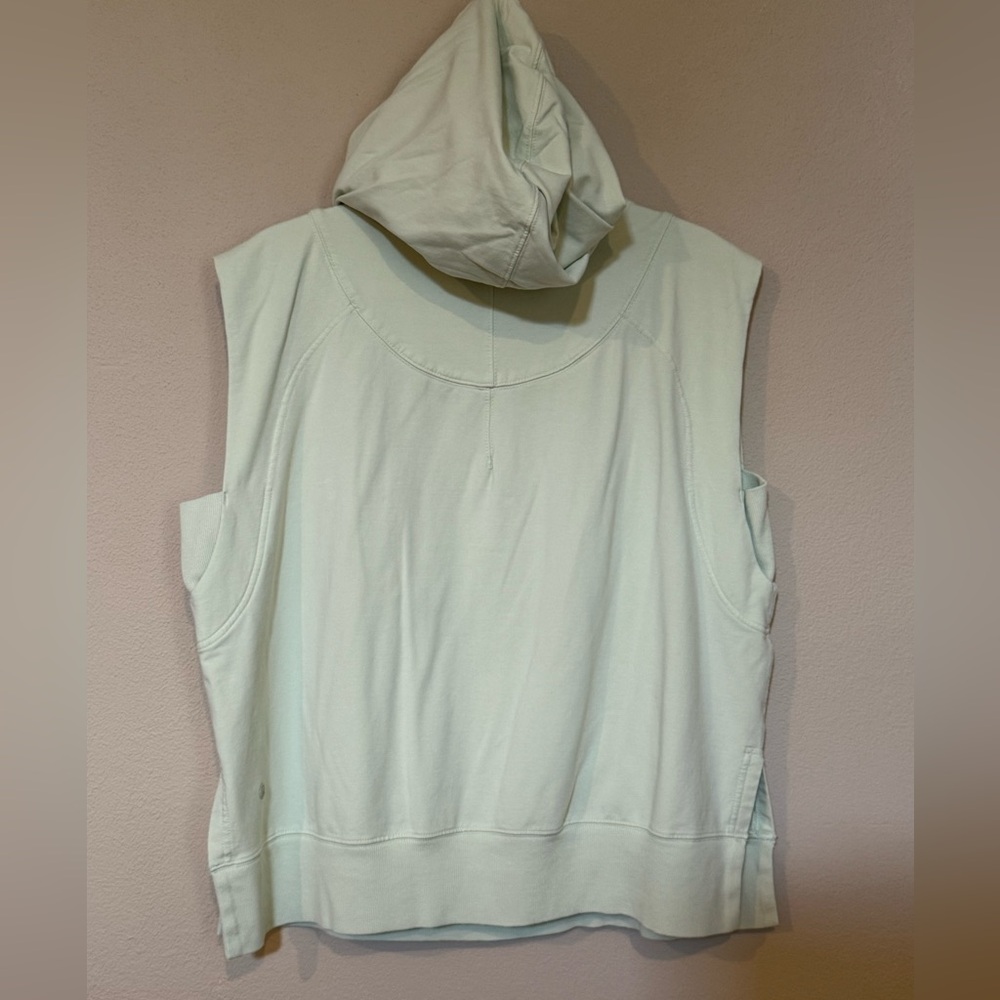 lululemon athletica Sleeveless Hoodie in Light Mint - Picture 5 of 8
